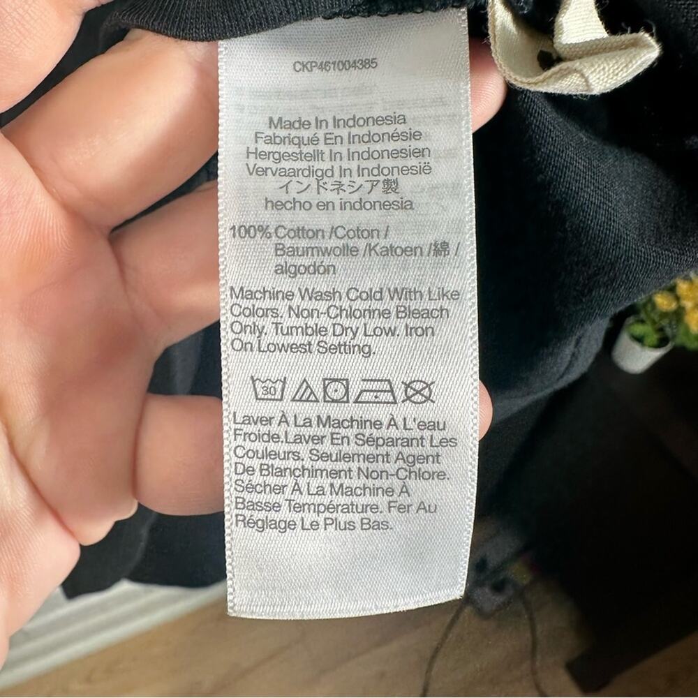 Madewell Pocket Tee Dress Black Size Small - Picture 8 of 13